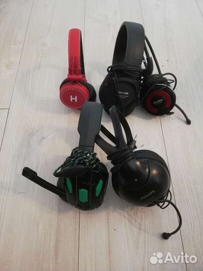 Наушники проводные, 5 штук