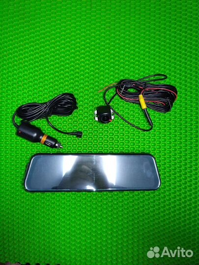 Зеркало регистратор с камерой заднего вида FHD