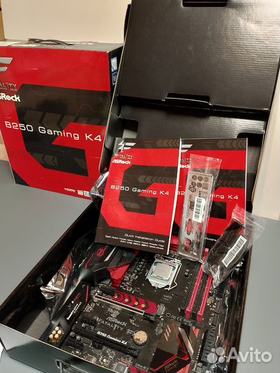 Комплект Asrock Fatality B250 +Intel G3930 BOX