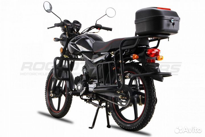 Мопед rockot alpha tourist RM50-1 (черный глянцевы