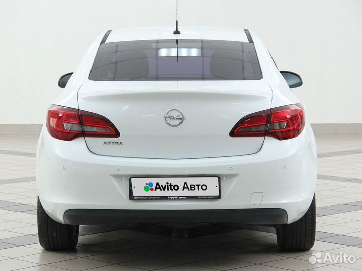 Opel Astra 1.6 AT, 2013, 236 000 км