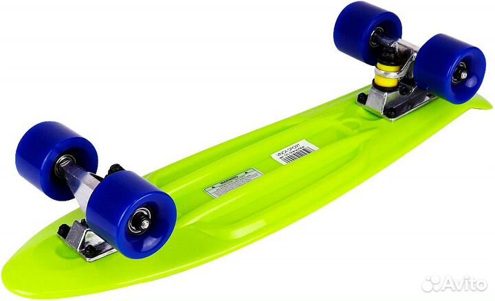 Круизер VS DS01 22,5х6 лайм-синий Soc1115