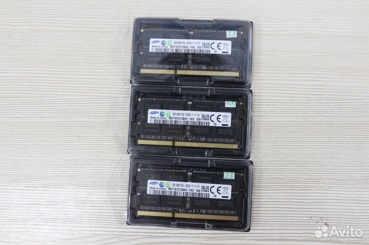 Оперативная память SoDimm Samsung 8GB DDR3L
