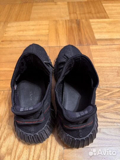 Adidas yeezy boost 350 black red оригинал