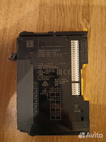 Модуль дополнительного питания вх./вых. omron