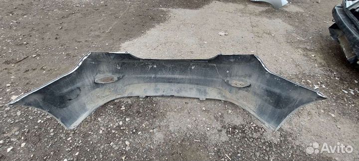 Бампер задний хендай солярис 1 седан целый