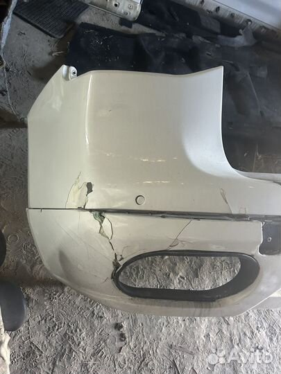 Бампер задний на porsche cayenne 957 turbo