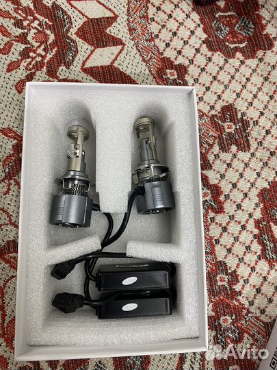 Лед лампы h7 с линзой