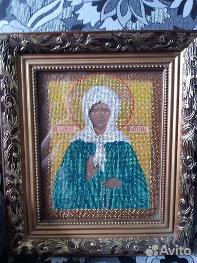 Икона святая блаженная Матрона