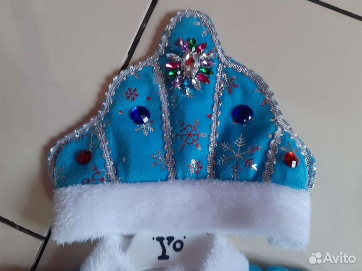 Новогодний костюм для девочки на возраст 4-5 лет