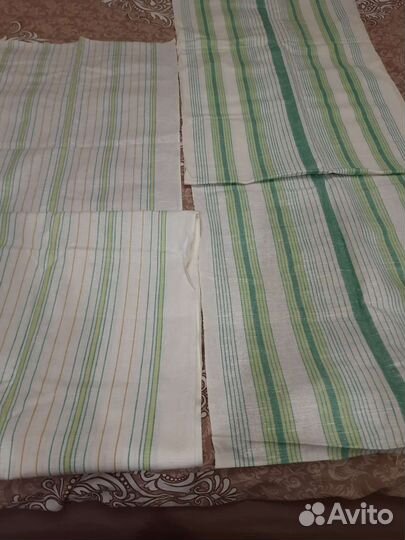 Отрез ткани лен СССР