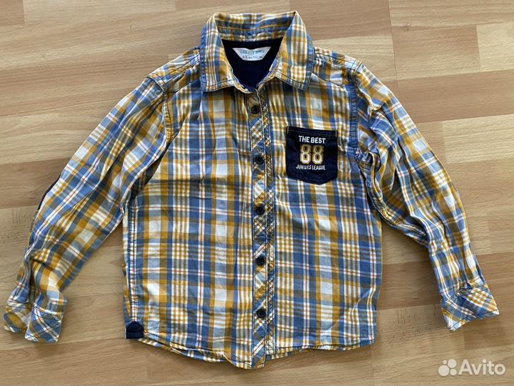 Рубашка для мальчика 4-6 лет/116