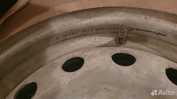 Диск r 14 штампованный