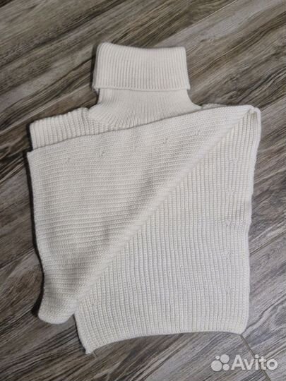 Манишка молочного цвета