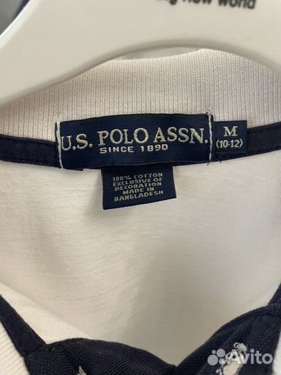 Поло us polo assn на мальчика