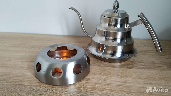 Подставка для подогрева чайника новая металл