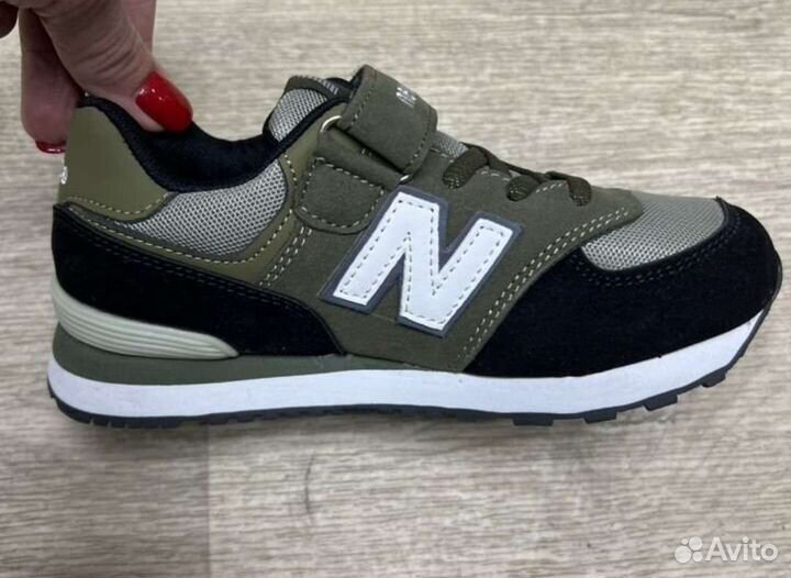 Кроссовки new balance 574 Green новые 34 р