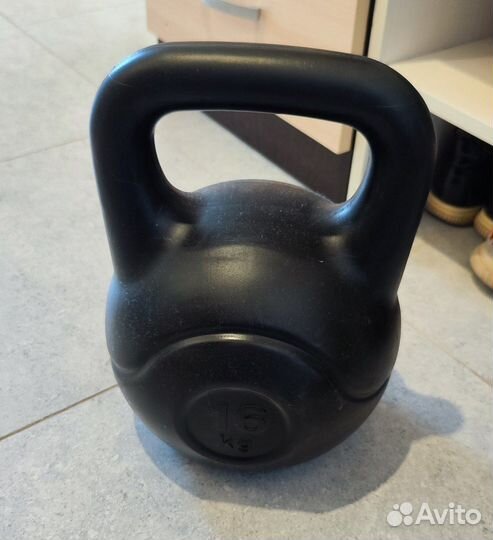 Гиря 16 кг бронь