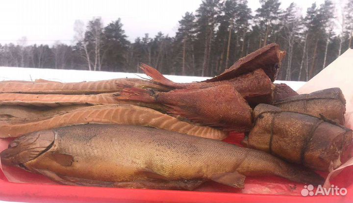 Продукция горячего копчения,семга