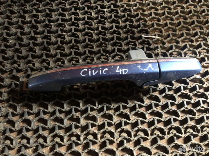 Ручка двери наружная задняя левая Цивик 4Д