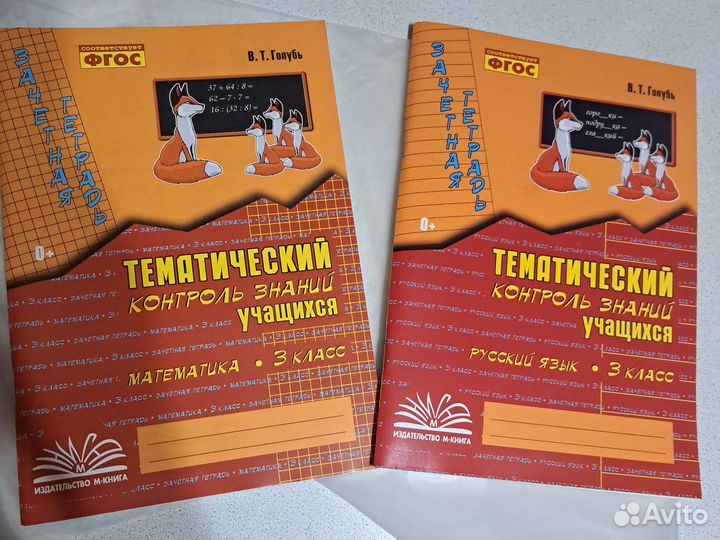 Рабочие тетради 3 класс