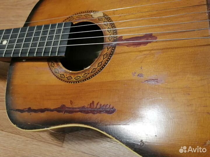 Ленинградская гитара 6 струнная