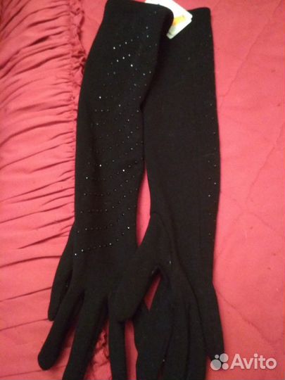 Перчатки длинные