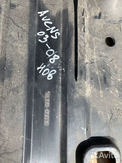 Защита днища, пыльник бампера Авенсис 2