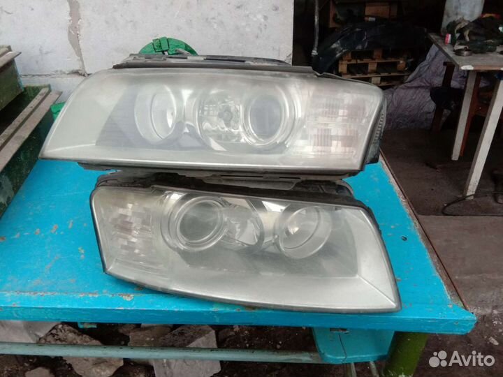 Фары Ауди А8 D3 дорест