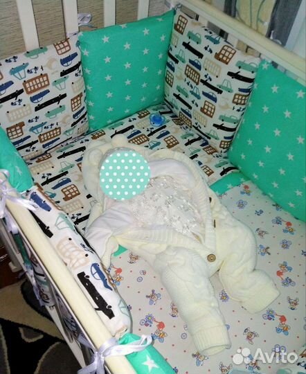 Бортики в кроватку / комплект в кроватку