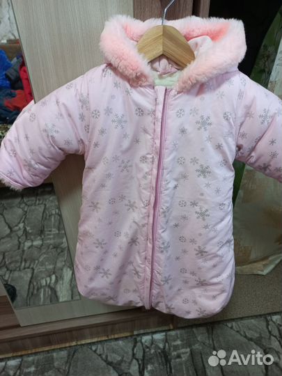 Зимний комбинезон для девочки