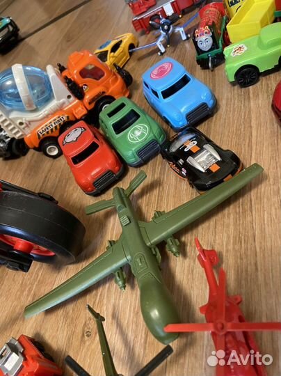 Детские машинки, лего автобус, мусоровоз