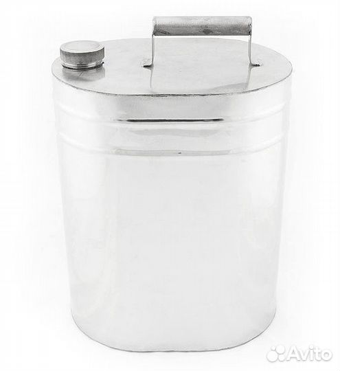 Роза ветров - Канистра из нержавейки 10 л