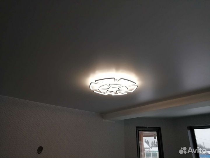 Натяжные потолки, монтаж окон и дверей