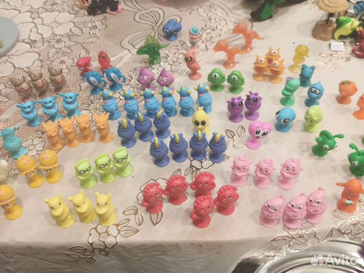 Прилипалы всего 115 штук с повторами