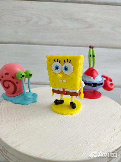 Коллекционные игрушки серии Спанч Боб свит бокс