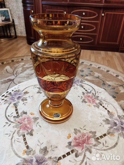 Ваза для цветов богемия