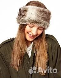 Меховая повязка на голову