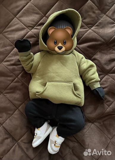 Спортивный костюм на флисе детский 62-68