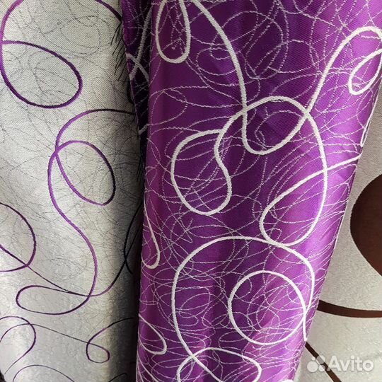 Шторы готовые, блэк-аут паутинка