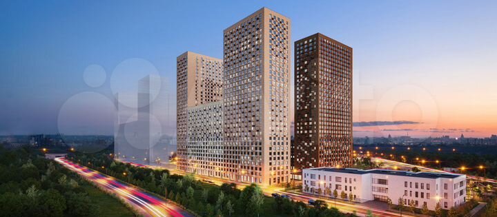 Квартира-студия, 22,1 м², 13/33 эт.