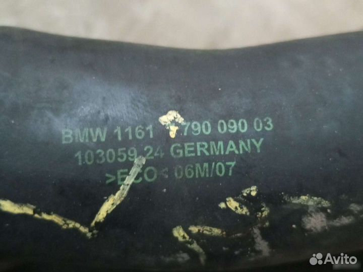 Патрубок интеркулера M47, BMW 5, e60, e61