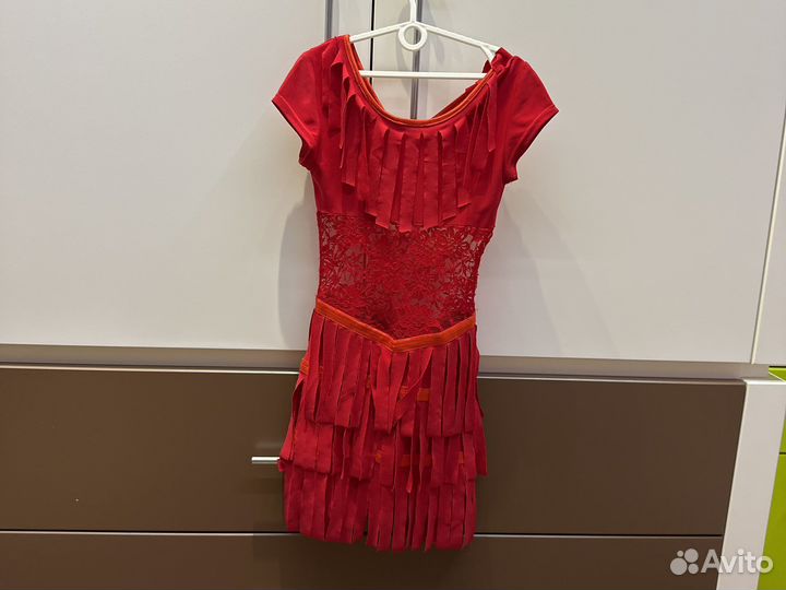 Платье доя танцев 110-120