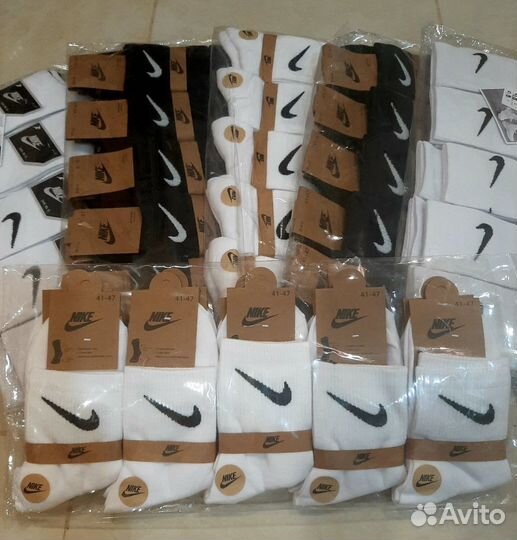 Мужские носки nike средние