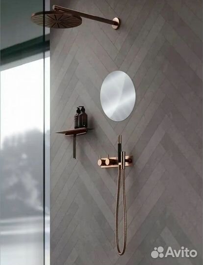 Зеркало круглое на стену 30 см