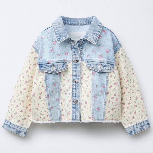 Джинсовая куртка для девочки zara 110