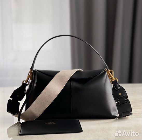 Сумка tods натуральная кожа