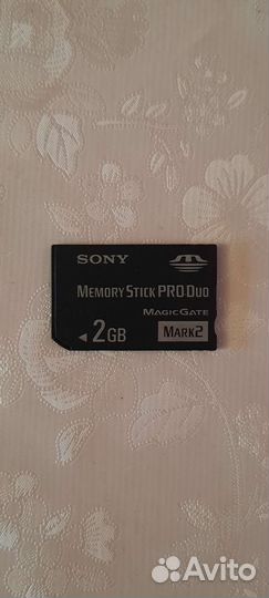 Карта памяти sd sony