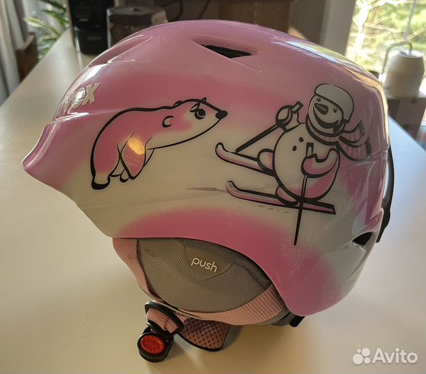 Шлем горнолыжный детский Uvex 48-52 см