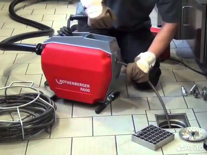 Прочистка канализации, устранение засоров